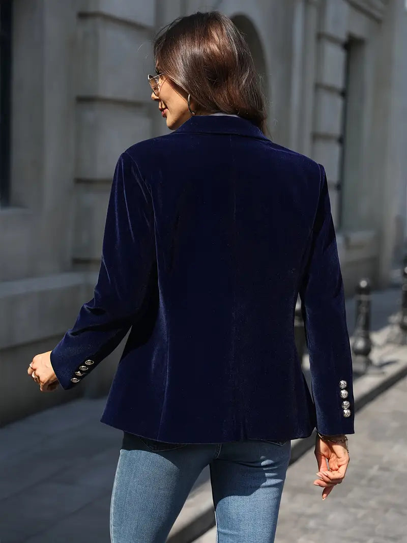 Kelly™ Elegant Velvet Blazer