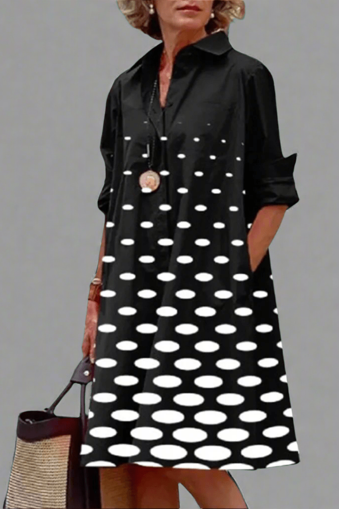 Daniela™ Polka Midi Dress