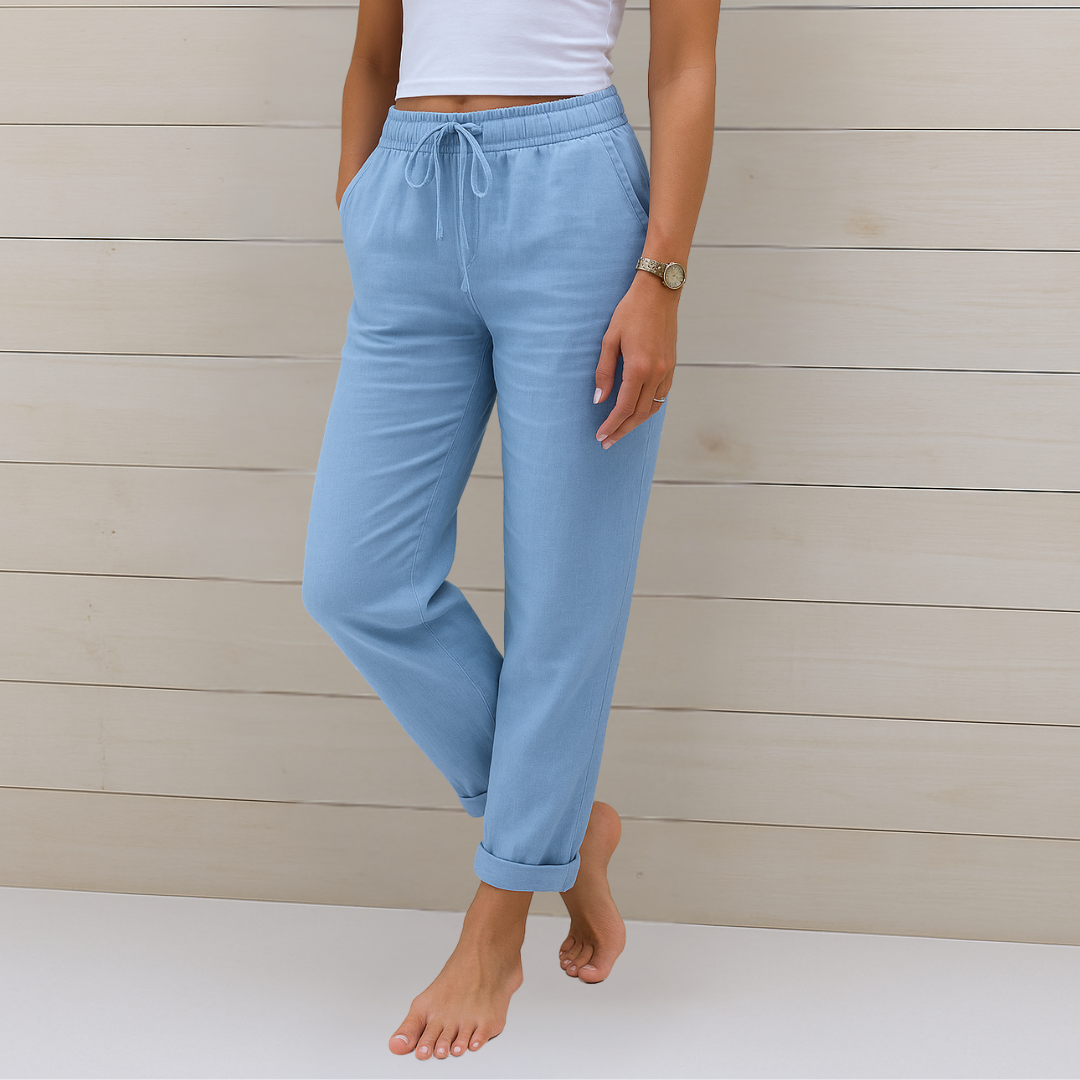 Freya™ Premium Linen Stretch Trousers