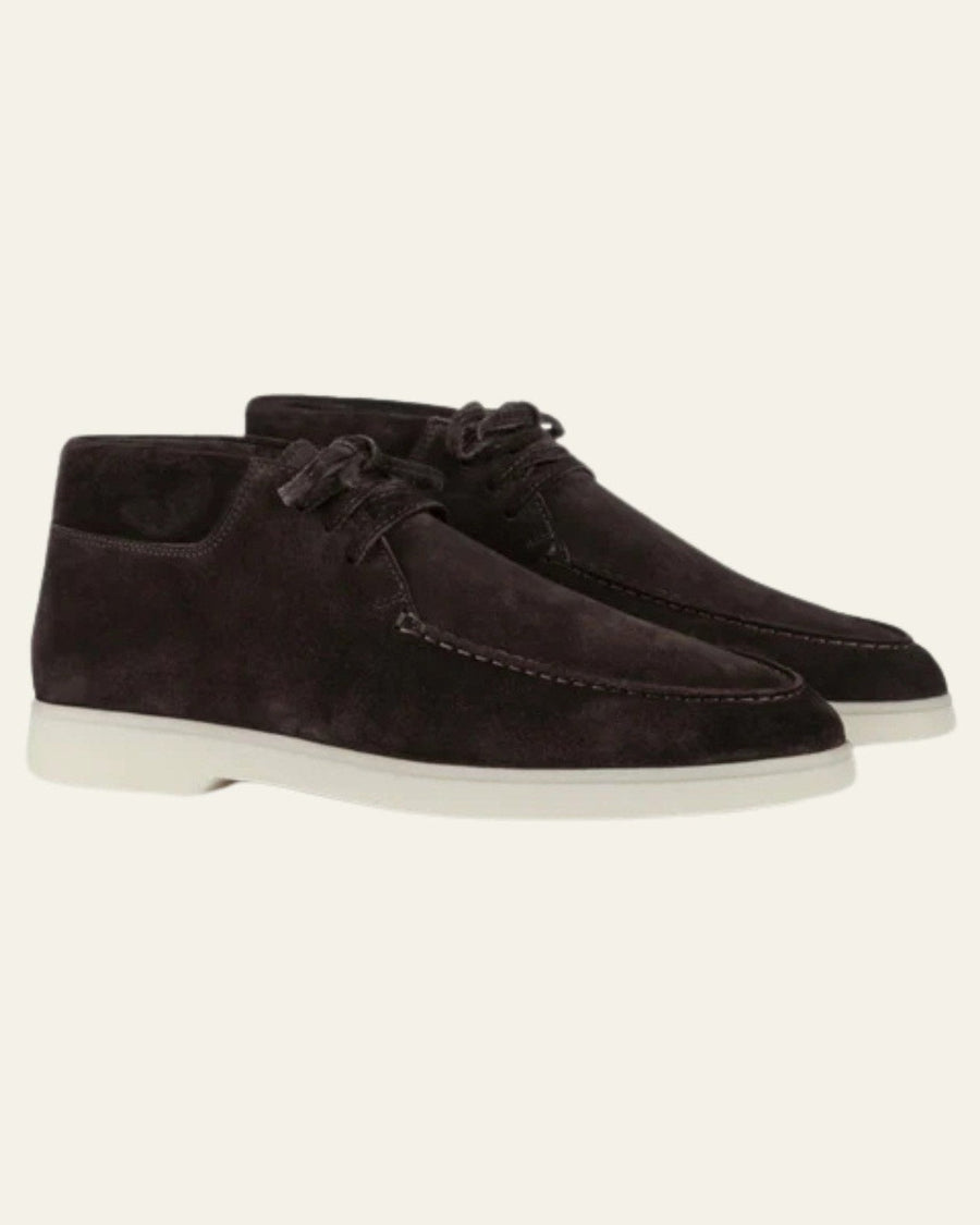 Stivale Desert Boot Uomo in Camoscio Vegano Artigianale Comodo
