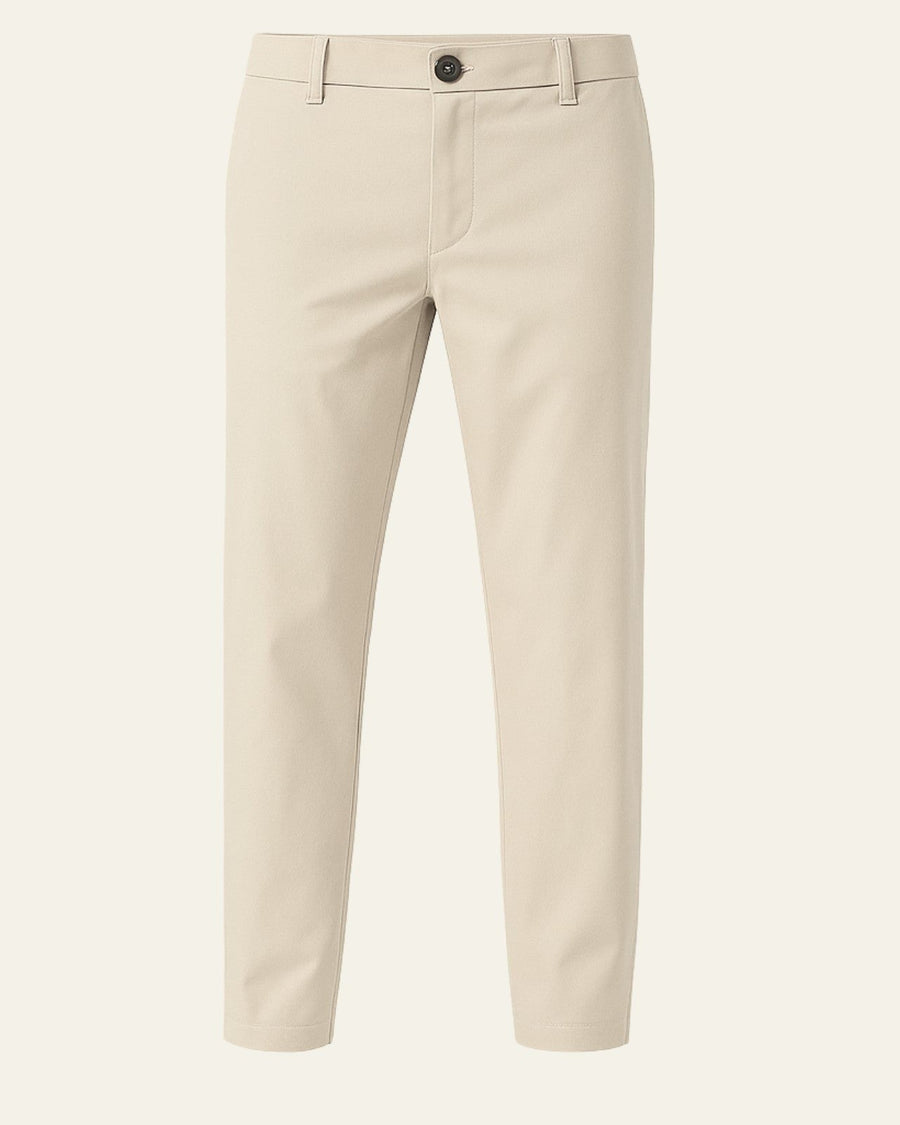 Pantaloni Chino Uomo in Cotone Premium Elastan Morbidi