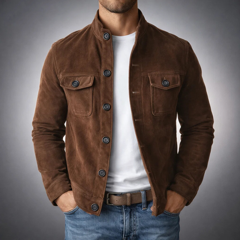 Giacca Uomo Vigo dal Design Ispirazione Militare