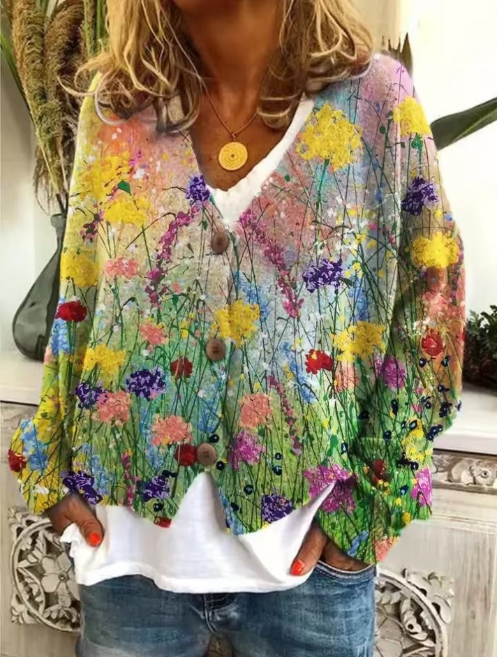 Hana™ Colorful Comfortable Knitted Sweater