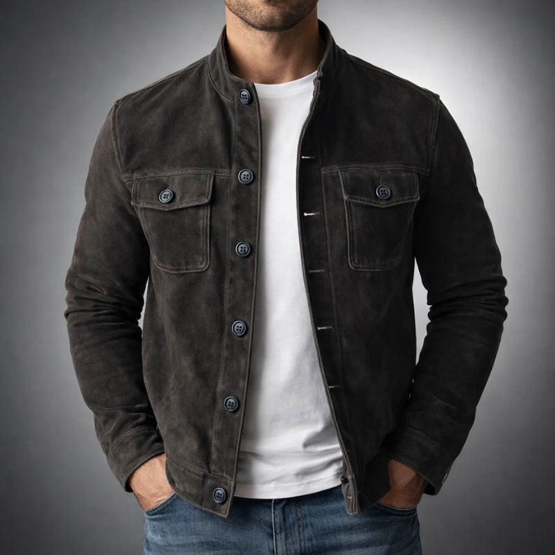 Giacca Uomo Vigo dal Design Ispirazione Militare