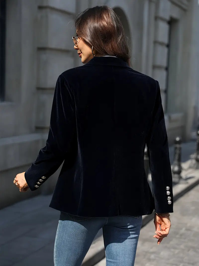Kelly™ Elegant Velvet Blazer