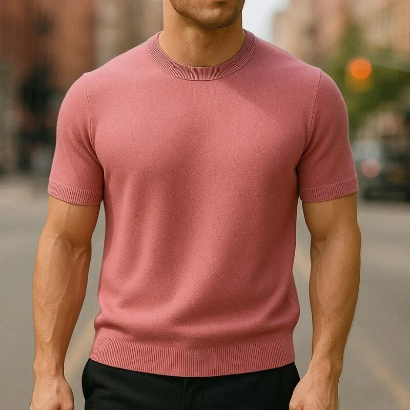T-Shirt Auro dalla Vestibilità Sartoriale