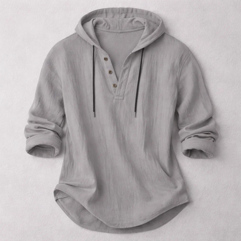 Felpa Camicia Carter dal Taglio Rilassato