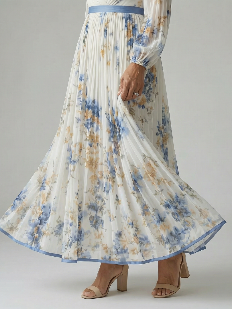 Beatrice | Abito Midi Drappeggiato