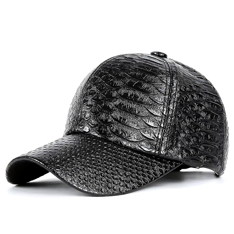 Cappello in Pelle CrocoScale