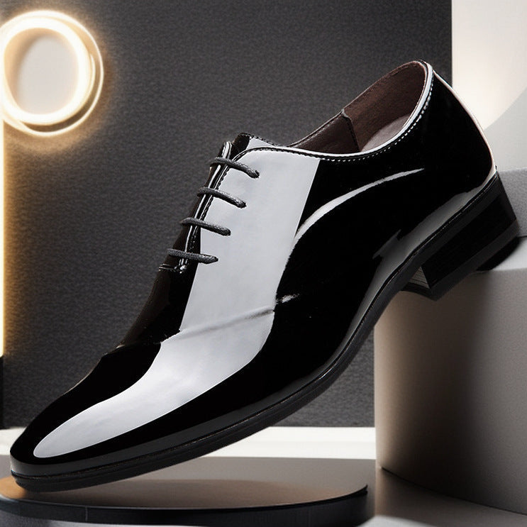Scarpe in Pelle PU Taglie Comode con Lacci | Ideale per Tutte le Stagioni
