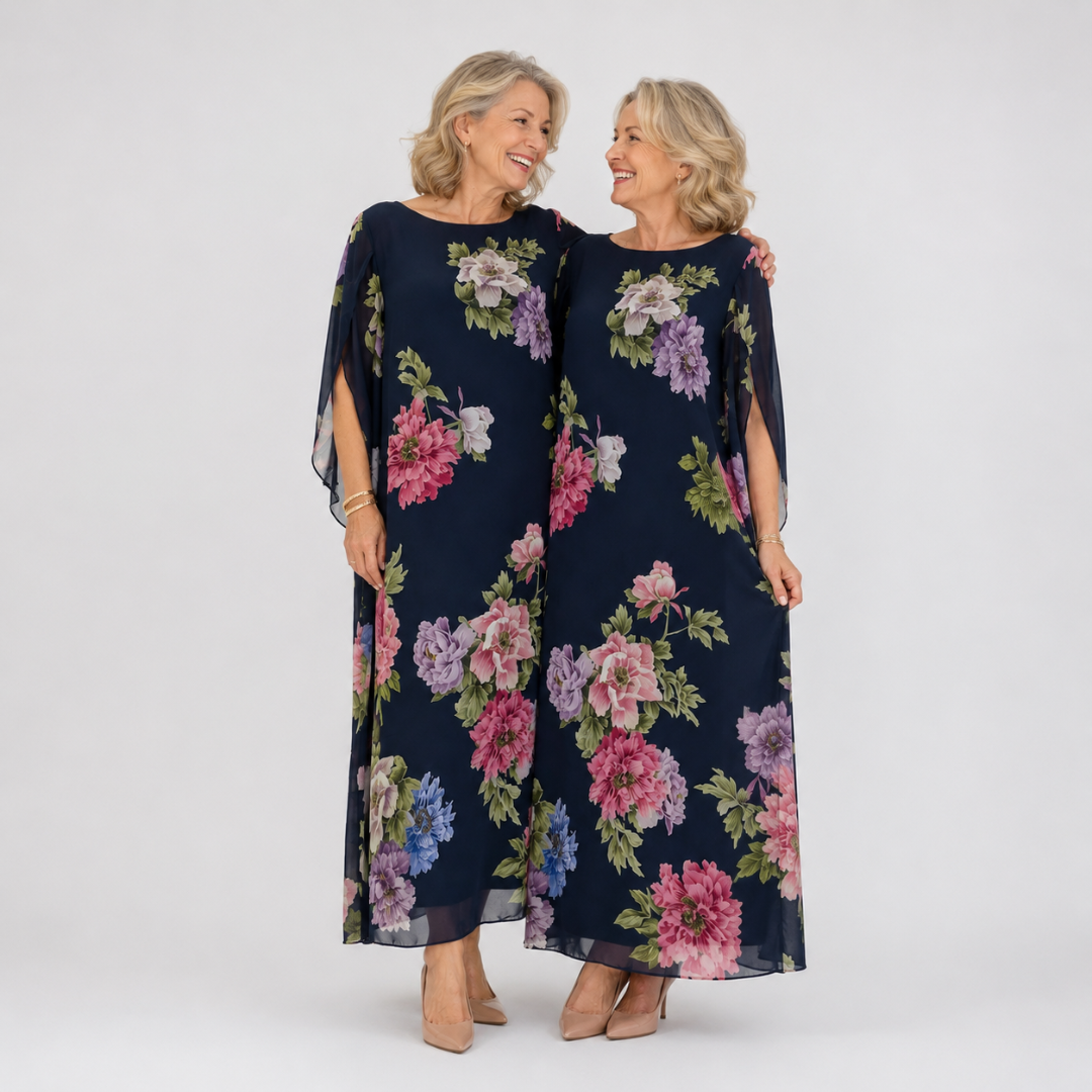 Sabrina | Maxi Dress Midnight Bloom