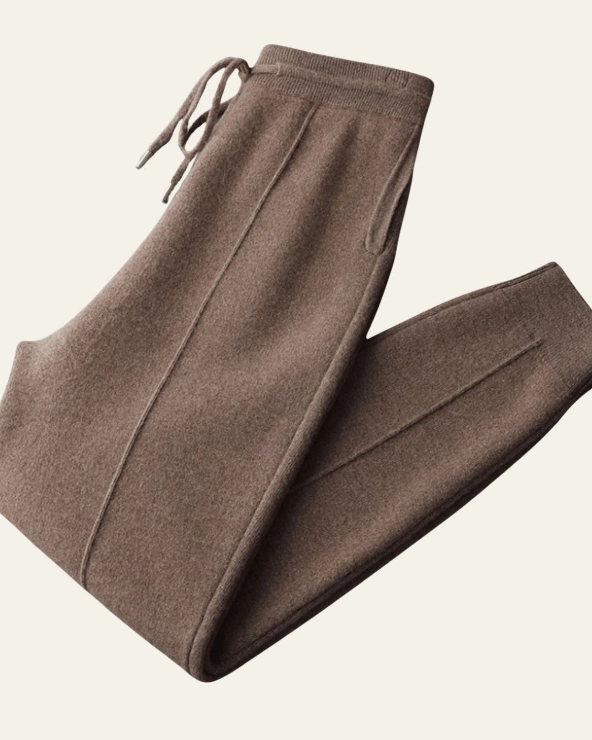 Pantaloni Jogger Uomo in Lana Merino Morbidi Comfort Leggero