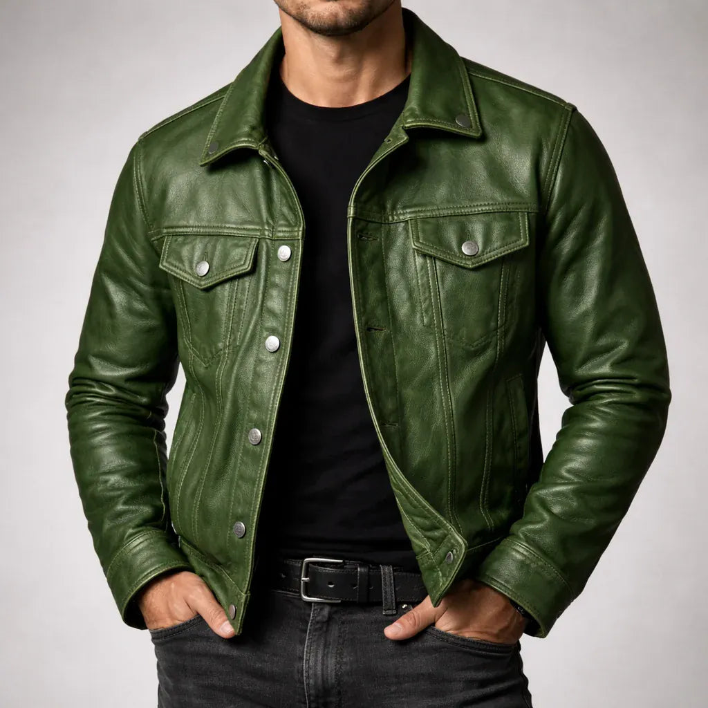 Giacca Uomo Vintage dal Design Classico