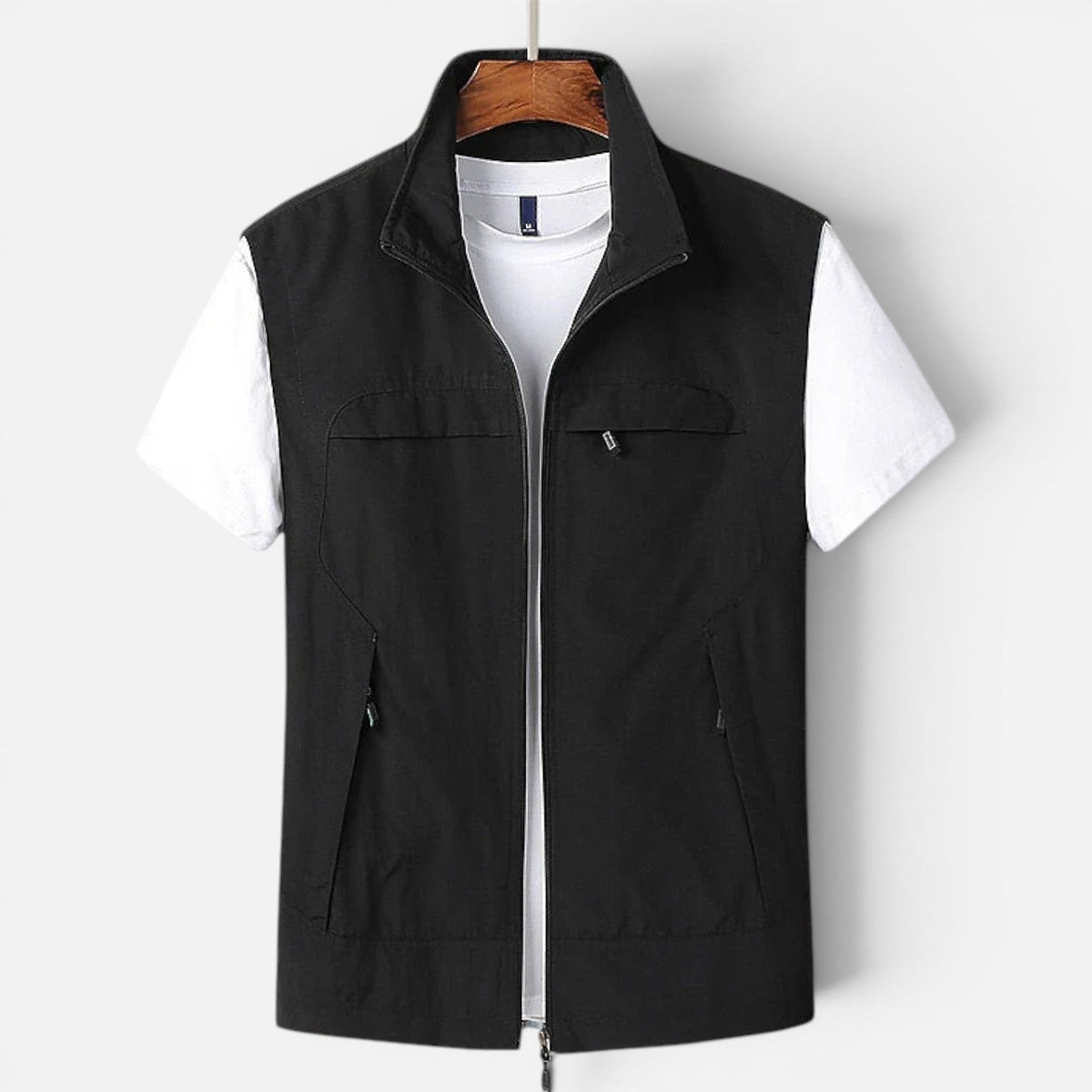 Gilet Uomo Leggero Multitasche Traspirante Smanicato Estivo