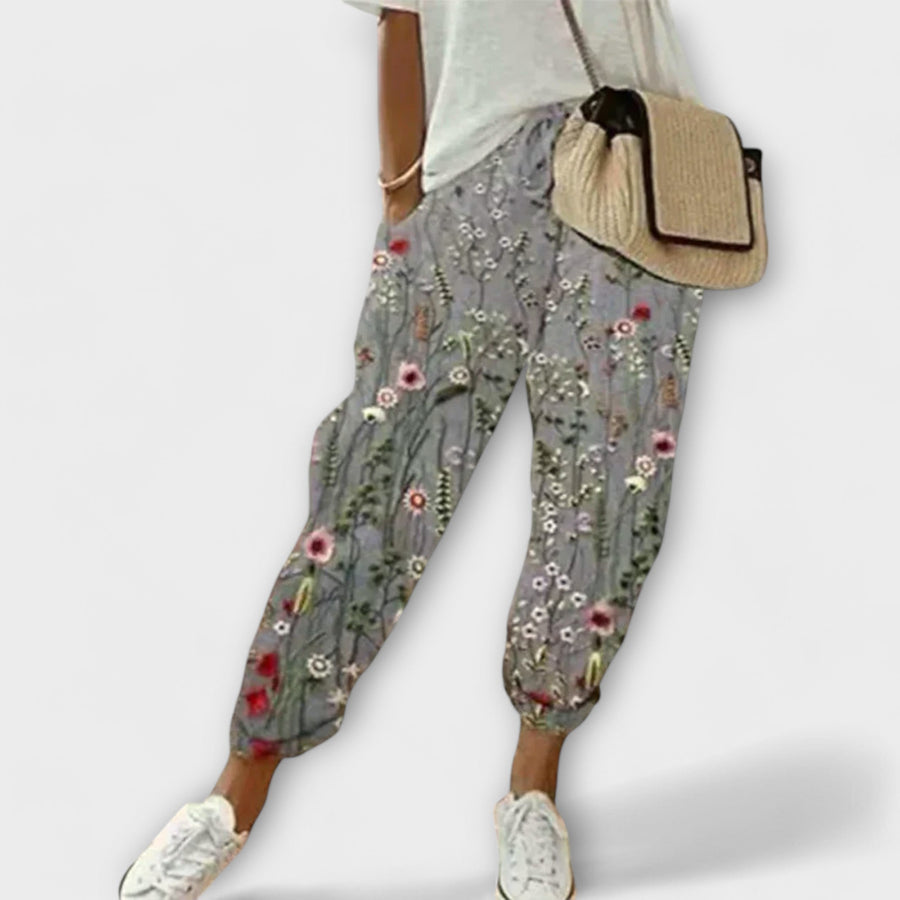Aria™ Comfortable Cotton-Linen Trousers