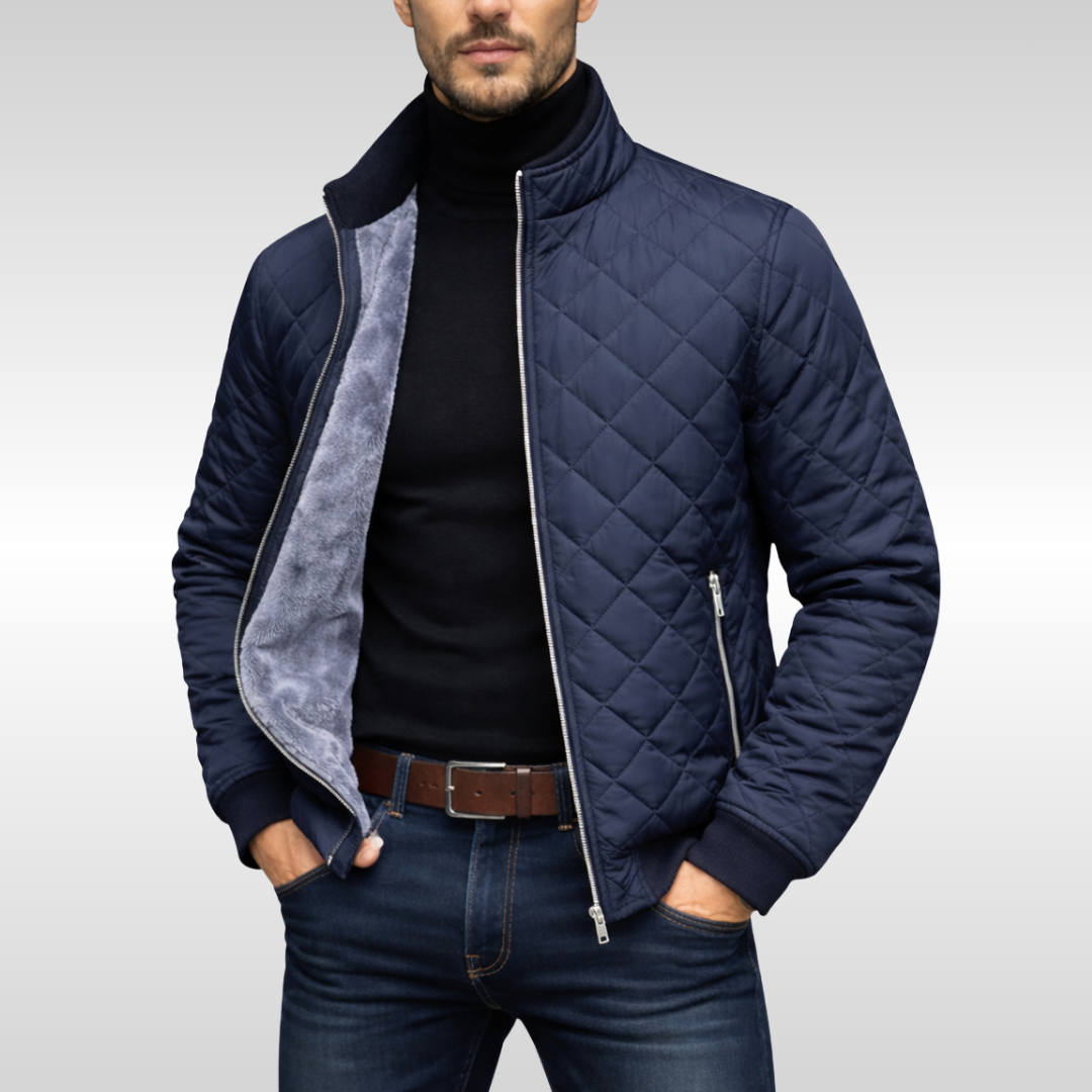 Antoine | Giacca Trapuntata Elegante per Uomini