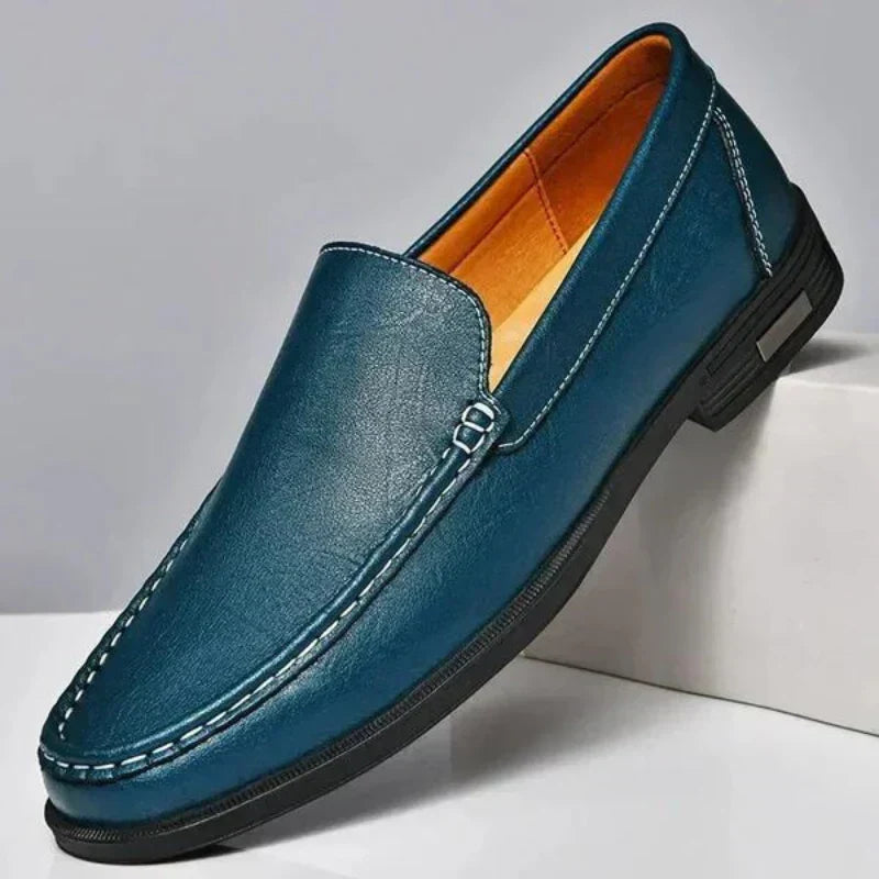 Mocassini Marcelo Uomo in Pelle – Eleganti & Confortevoli per Ufficio e Stile Casual-Chic