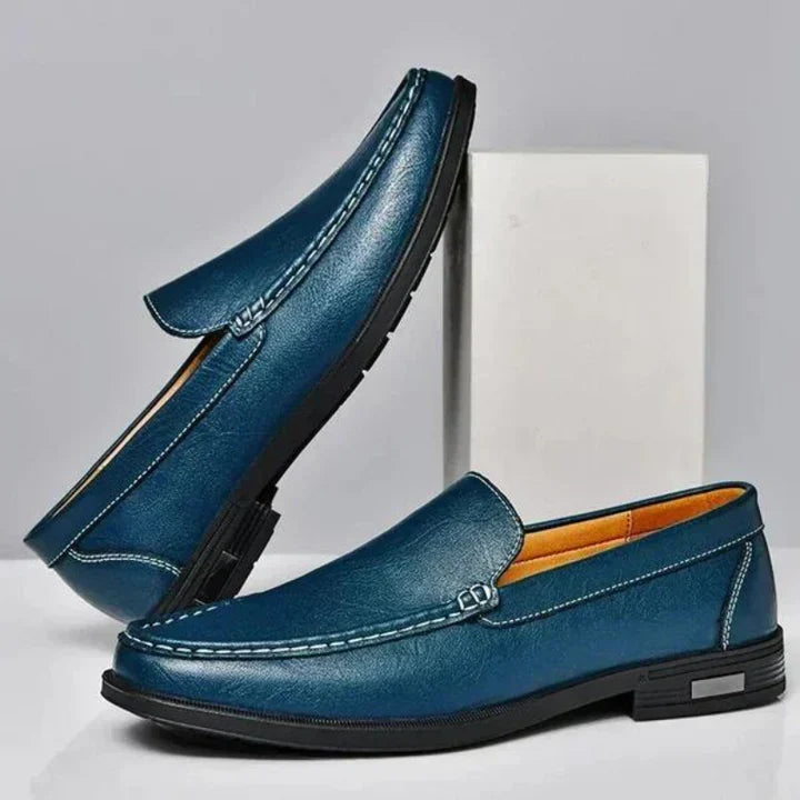 Mocassini Marcelo Uomo in Pelle – Eleganti & Confortevoli per Ufficio e Stile Casual-Chic