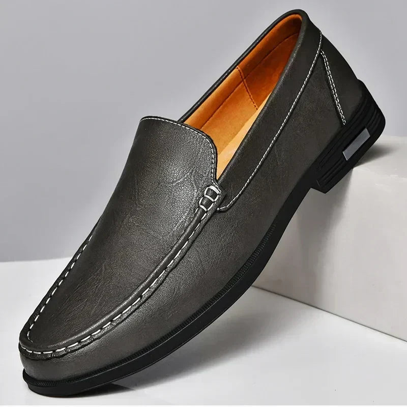 Mocassini Marcelo Uomo in Pelle – Eleganti & Confortevoli per Ufficio e Stile Casual-Chic