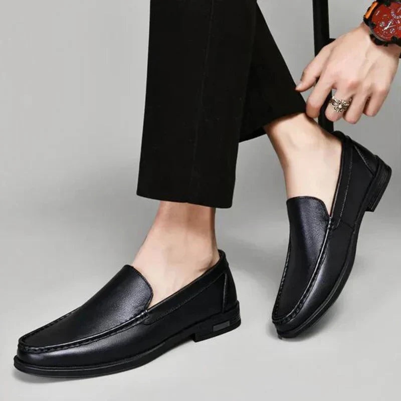 Mocassini Marcelo Uomo in Pelle – Eleganti & Confortevoli per Ufficio e Stile Casual-Chic