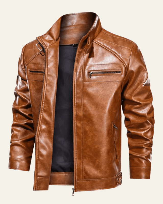 Giacca da Uomo | Stile Biker e Comfort Accogliente