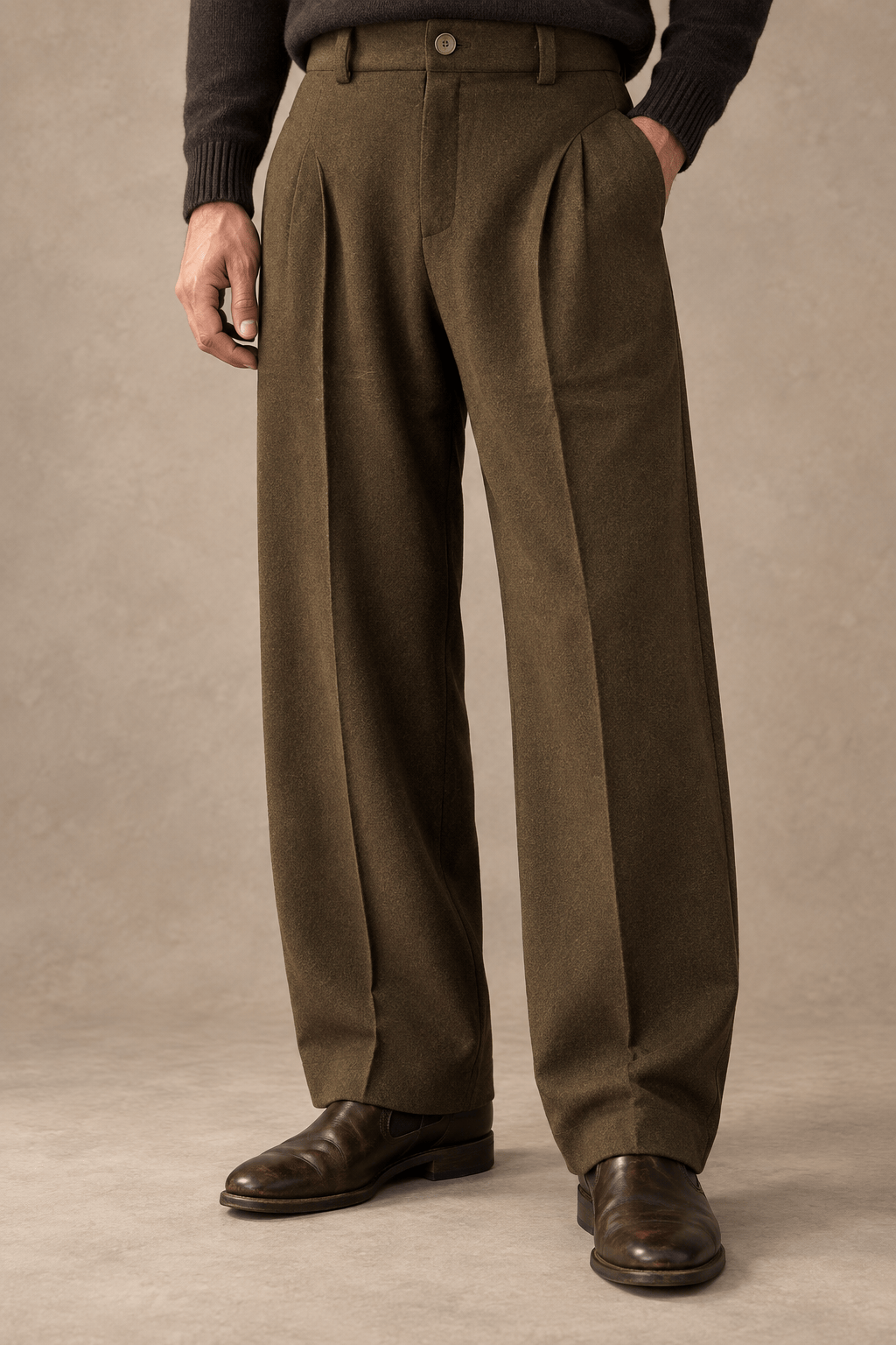 Pantaloni Michele dalla Vestibilità Ampia