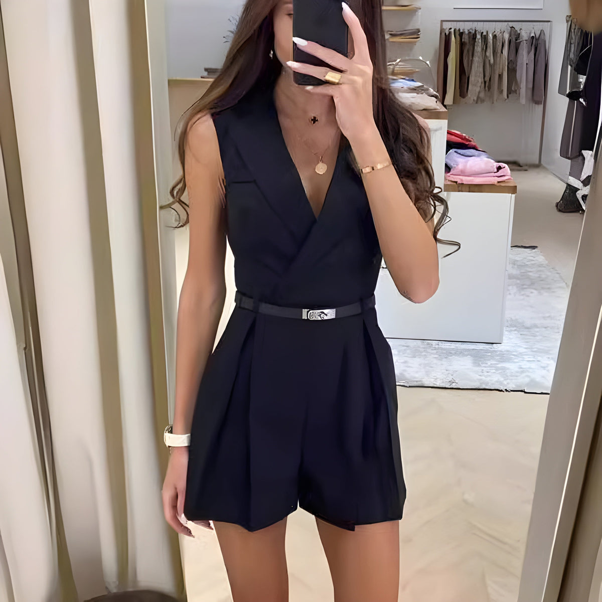 Cyla™ Stylish Sleeveless Jumpsuit