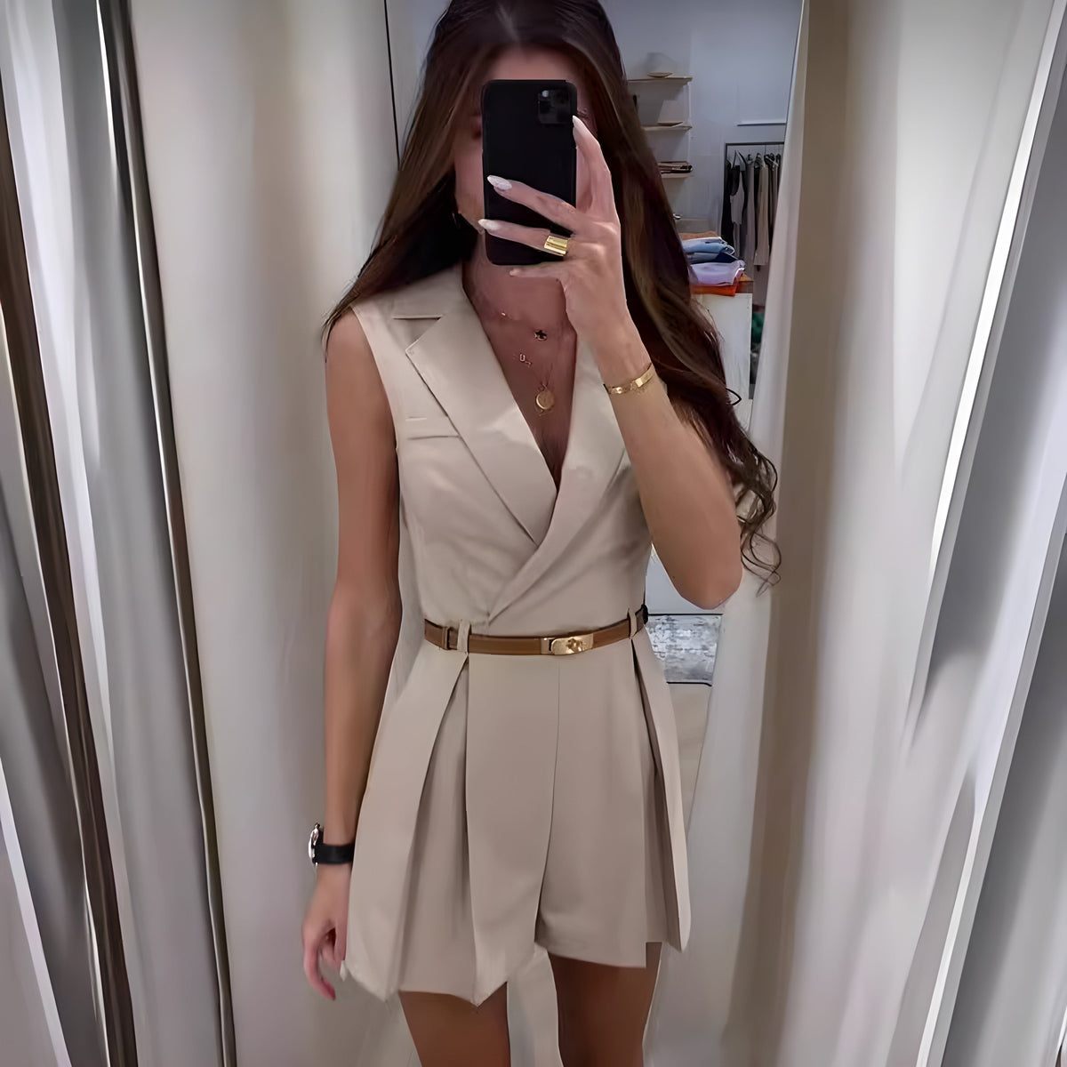 Cyla™ Stylish Sleeveless Jumpsuit