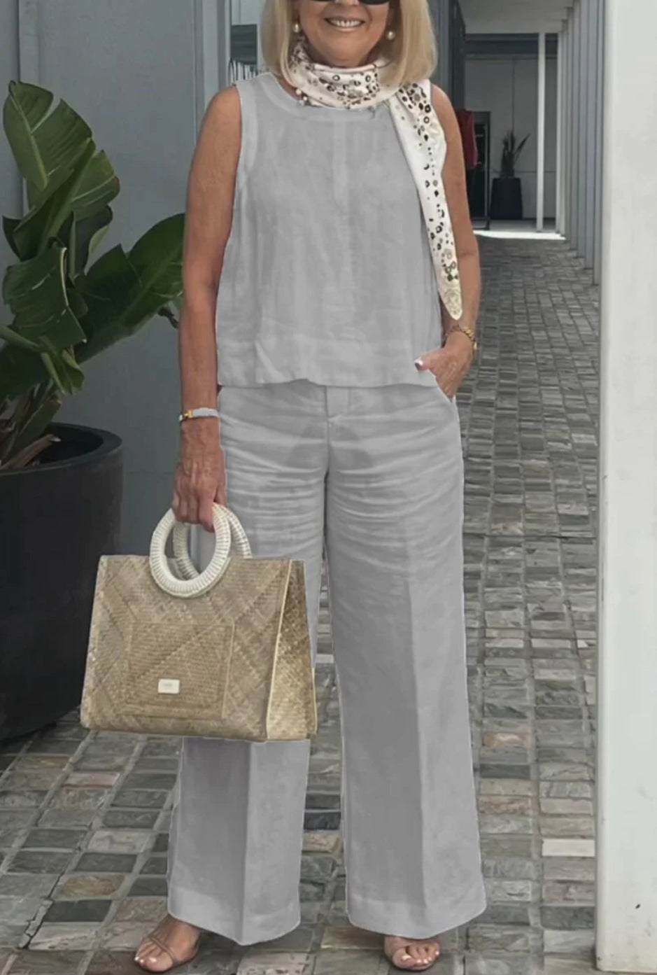 Willow™  Effortless Wide-Leg Pant Set