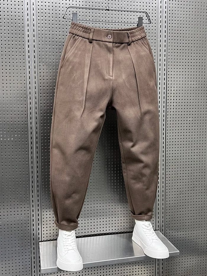 Pantaloni Eleganti dalla Texture Morbida