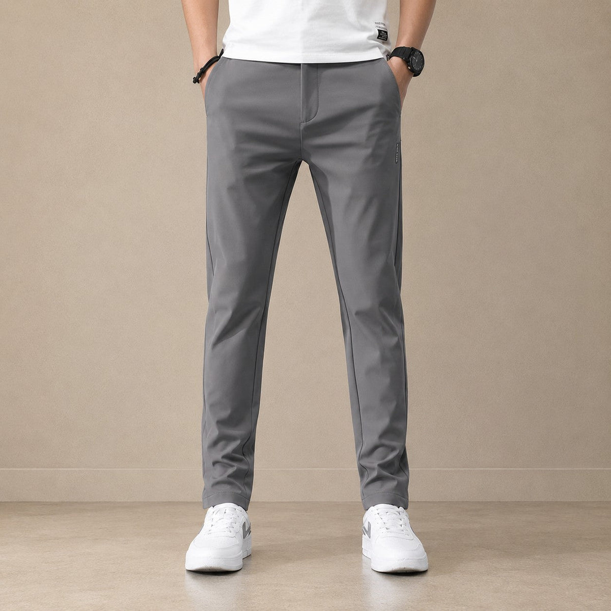 Pantaloni Slim Stretch Casual