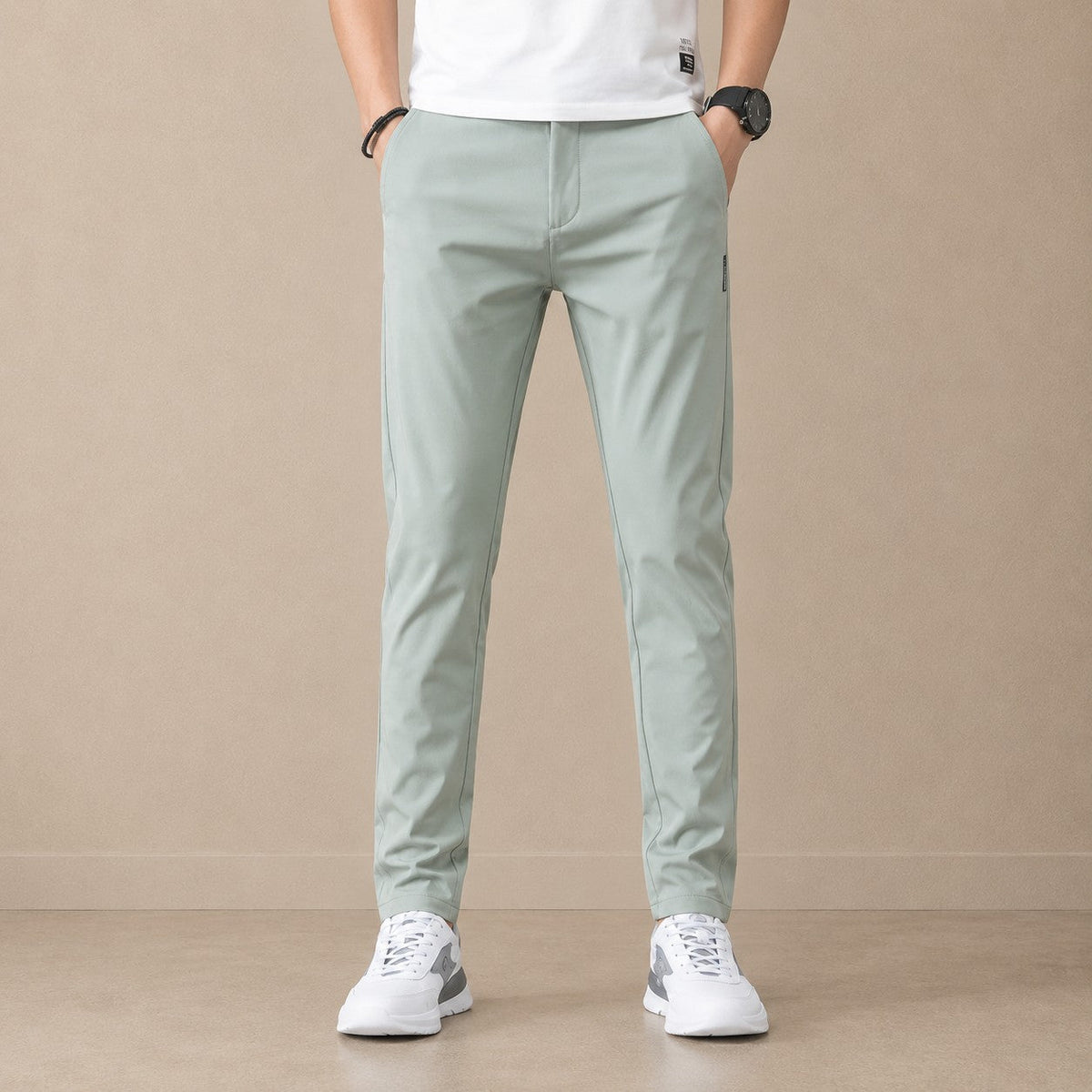 Pantaloni Slim Stretch Casual