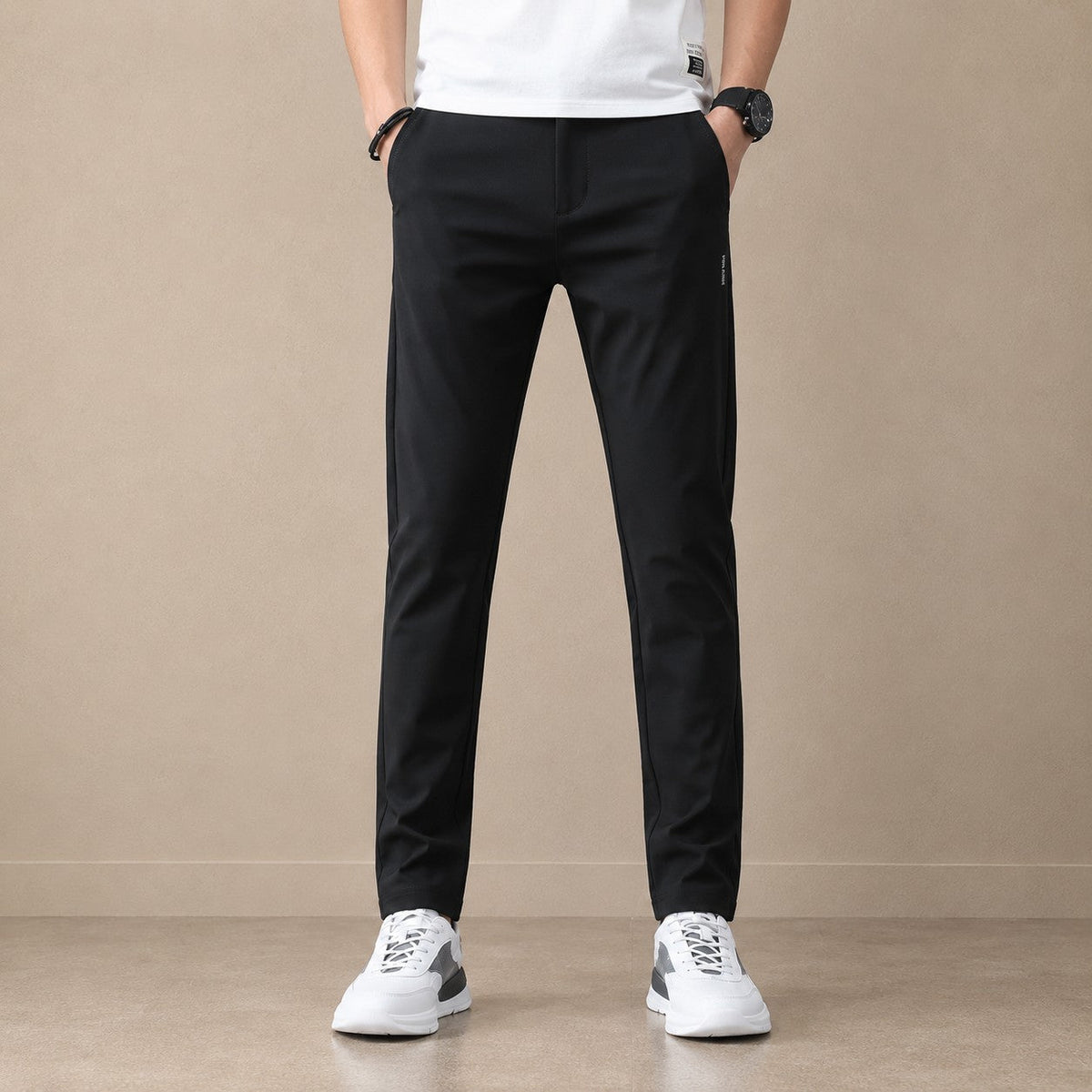 Pantaloni Slim Stretch Casual