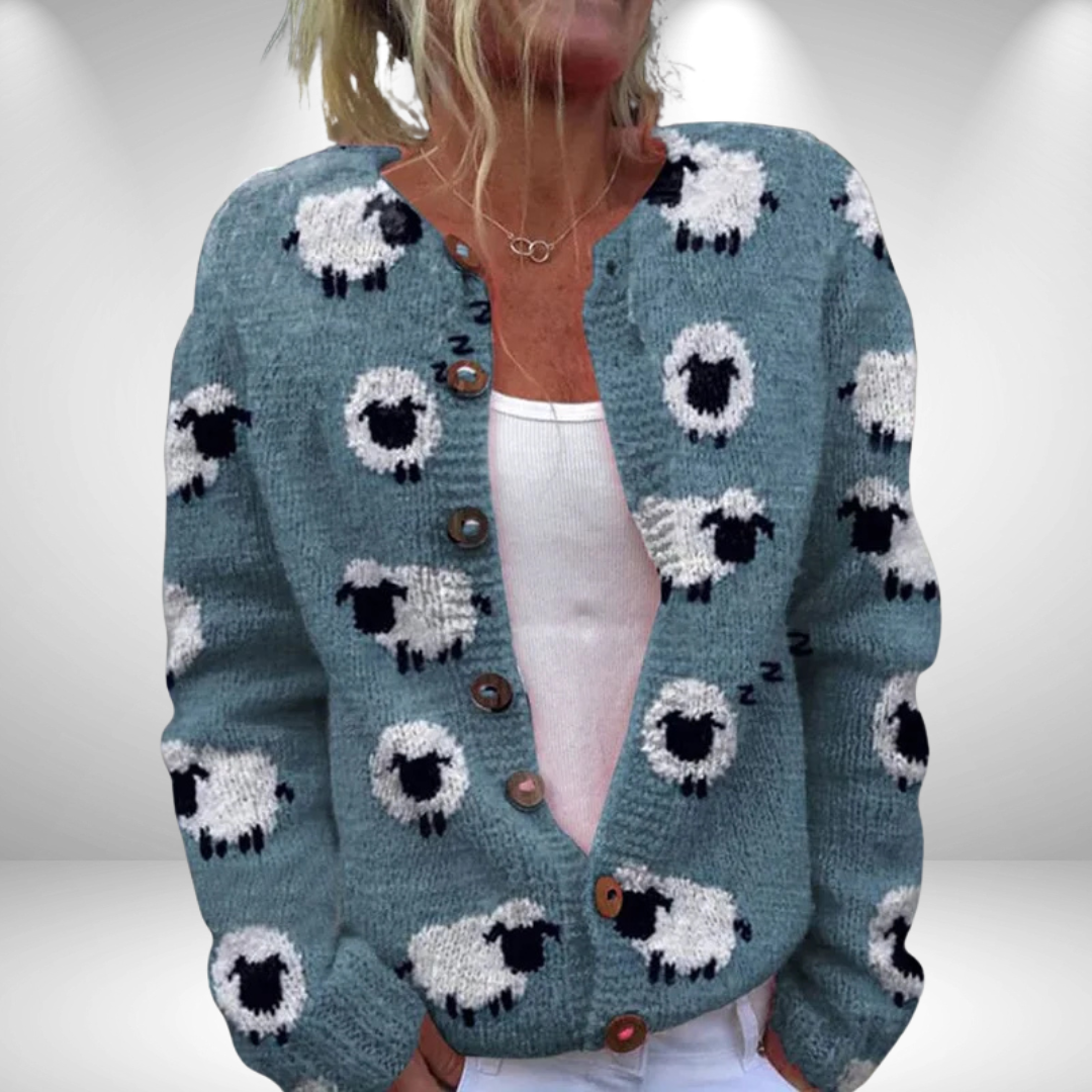 Milana™ Printed Loose Cardigan