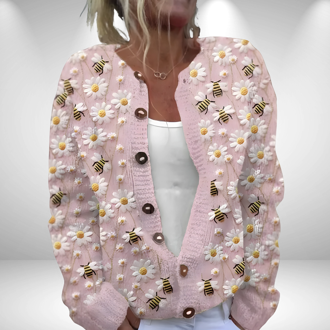 Milana™ Printed Loose Cardigan
