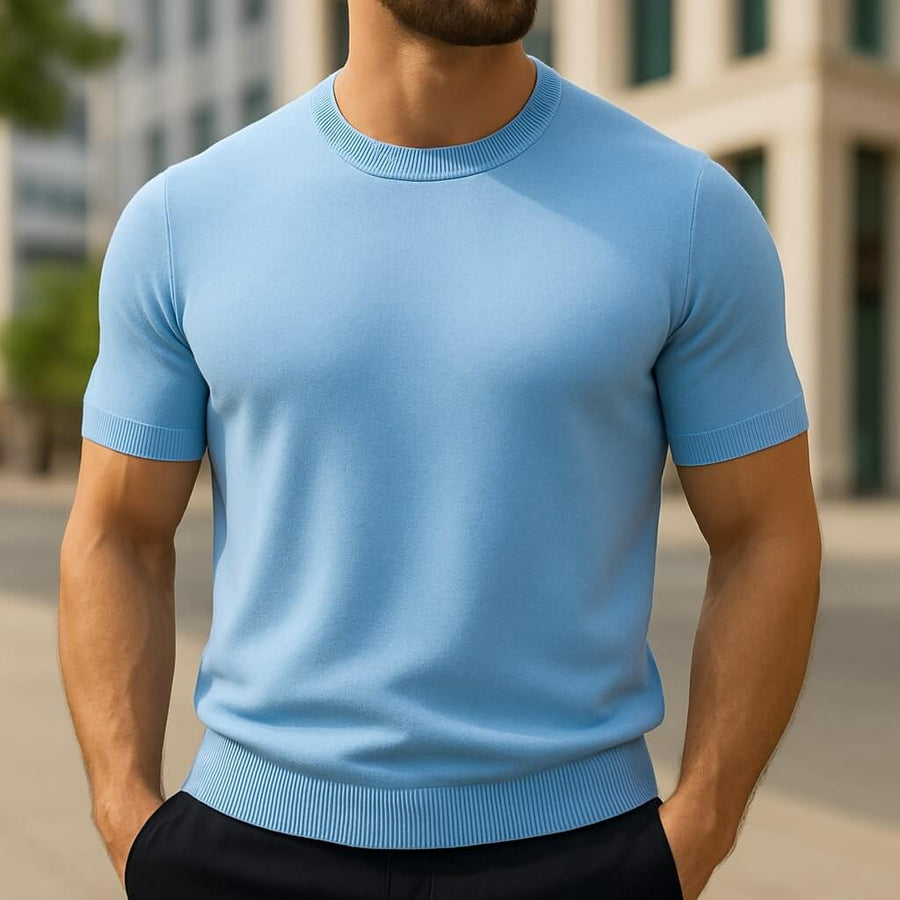 T-Shirt Auro dalla Vestibilità Sartoriale