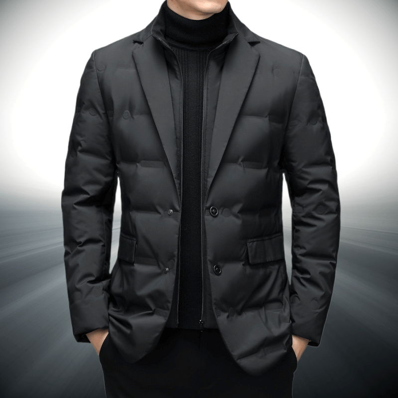 Blazer Uomo Imbottito dal Taglio Elegante
