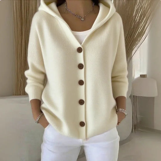 Nylah - Comodo Cardigan a Maniche Lunghe