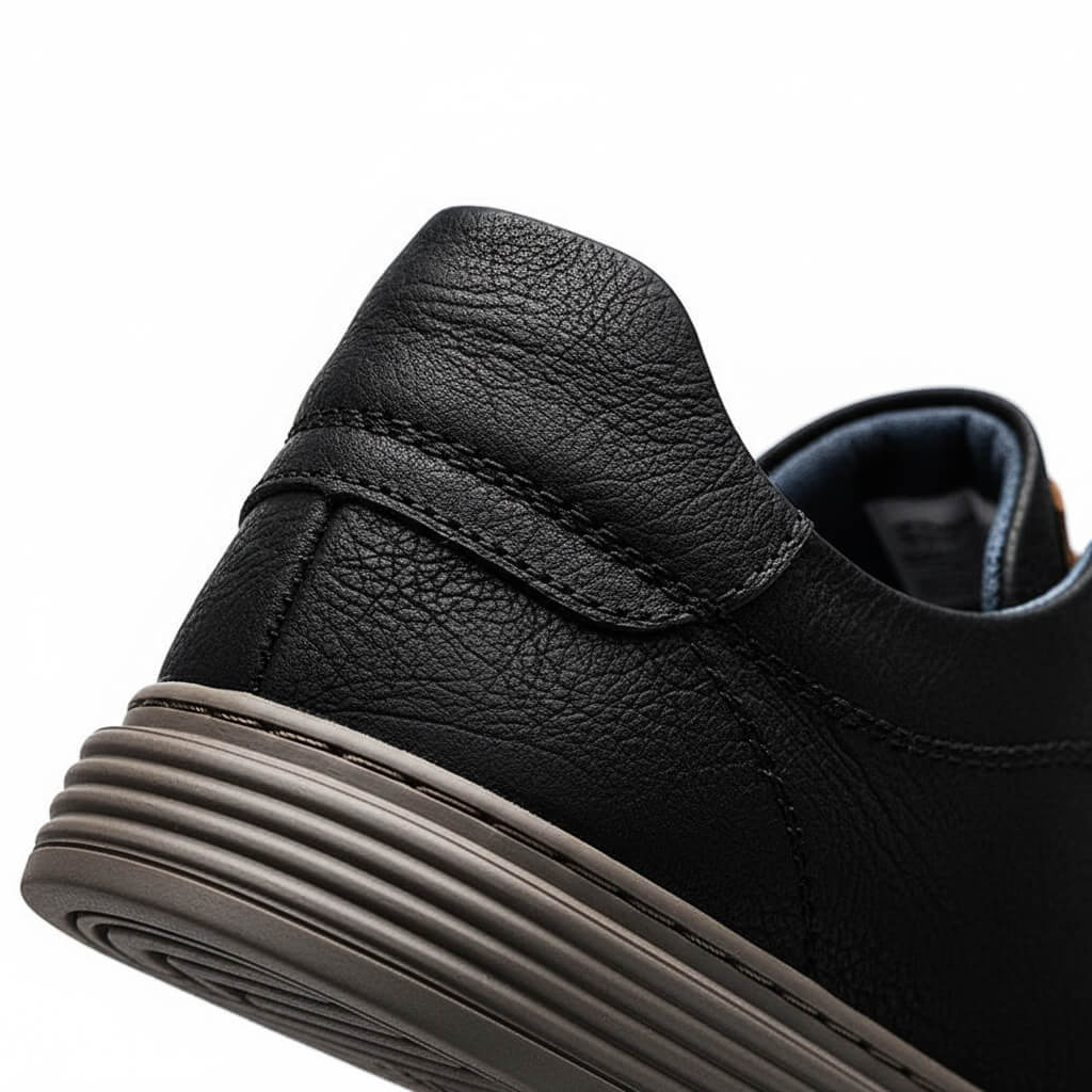 Sneaker in pelle italiana per uomini fatte a mano casual