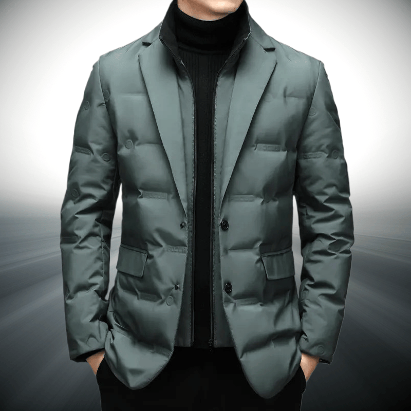 Blazer Uomo Imbottito dal Taglio Elegante