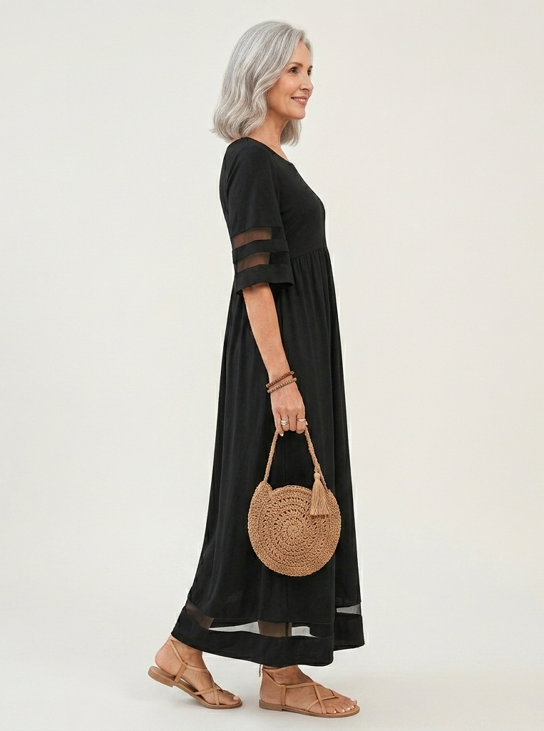 Louise | Abito Midi Flattering