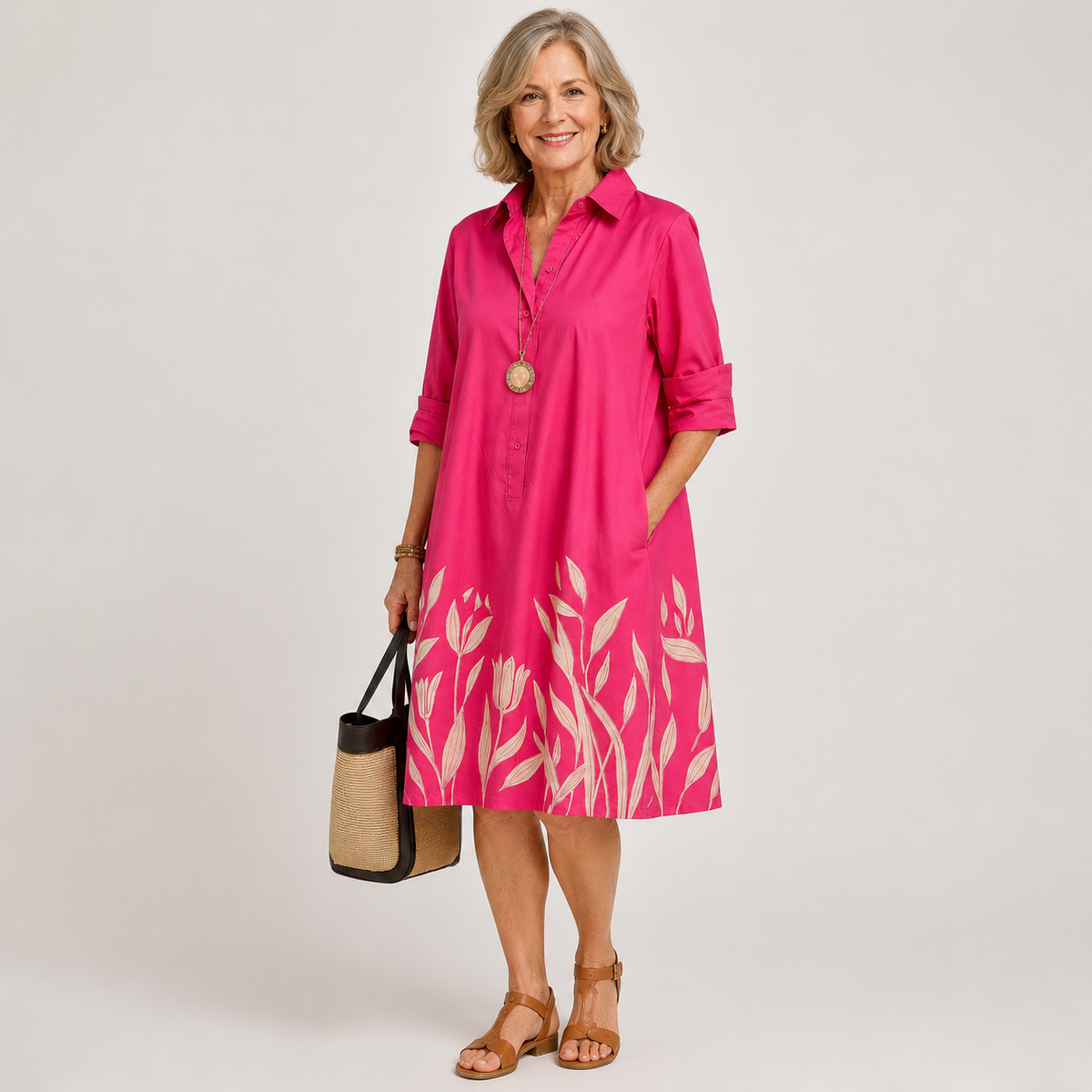 Nina | Vestito Midi Confortevole