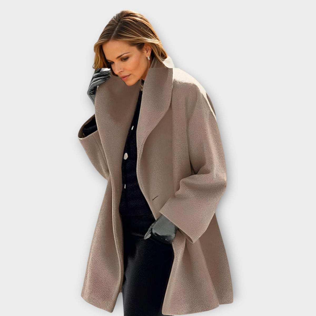 Liza™ Premium Windproof Wool Coat