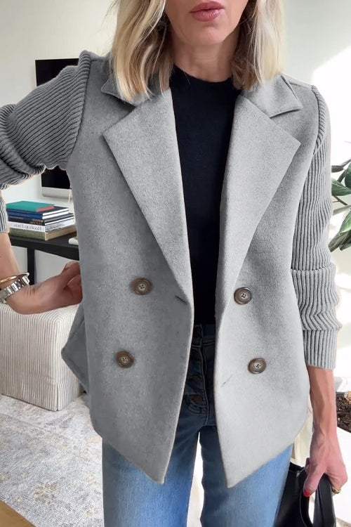 Isley™ Button Sleeves Casual Coat