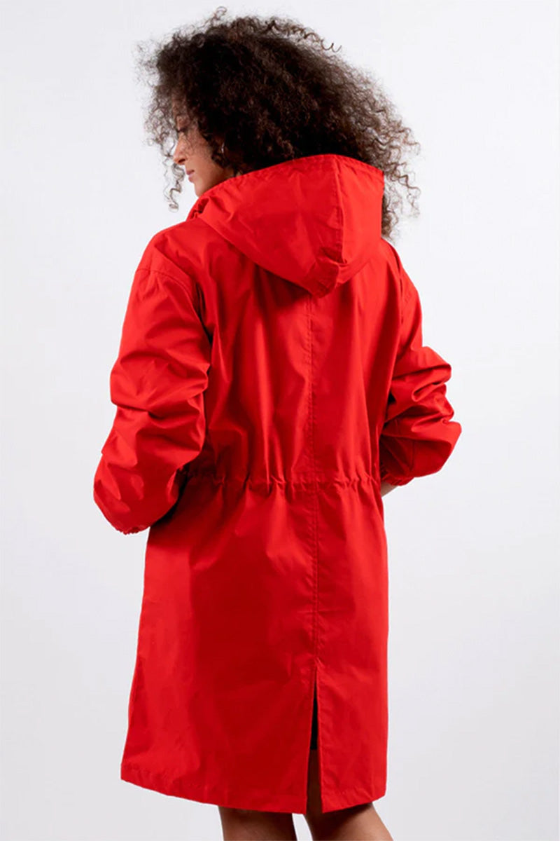 Rachel™ Water-Resistant Oversized Hooded Windbreaker