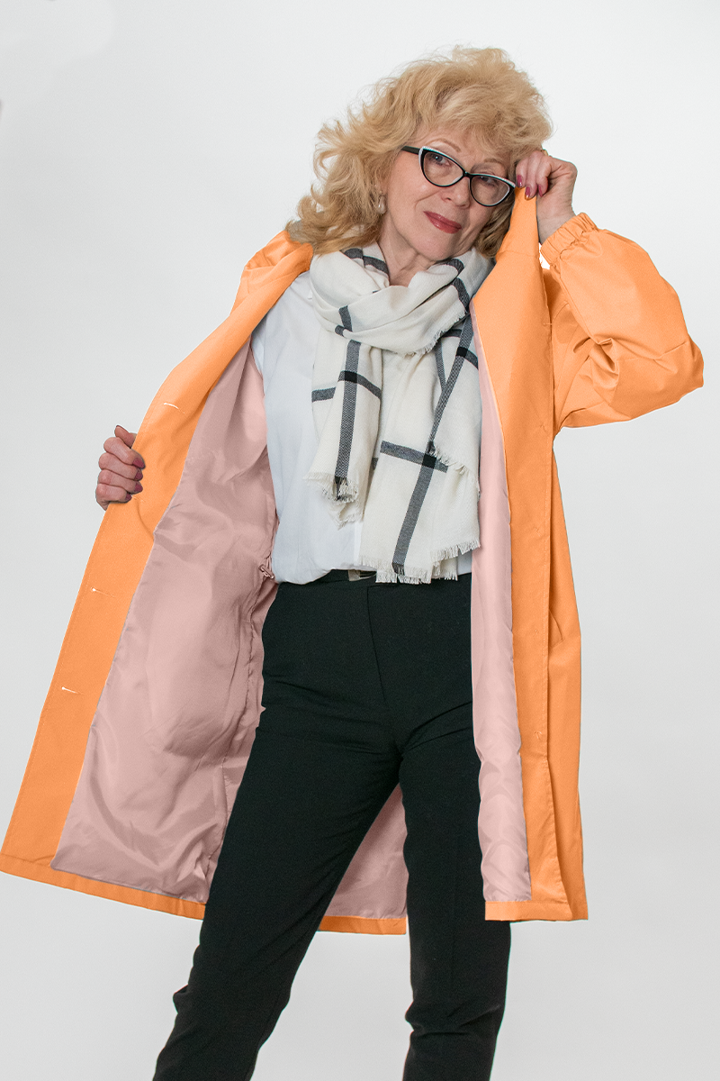 Rachel™ Water-Resistant Oversized Hooded Windbreaker
