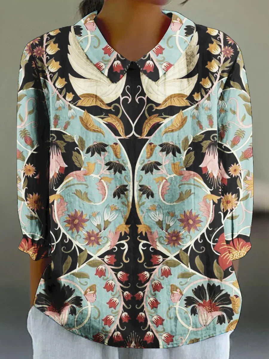 Everly™ Enchanted Tapestry Blouse