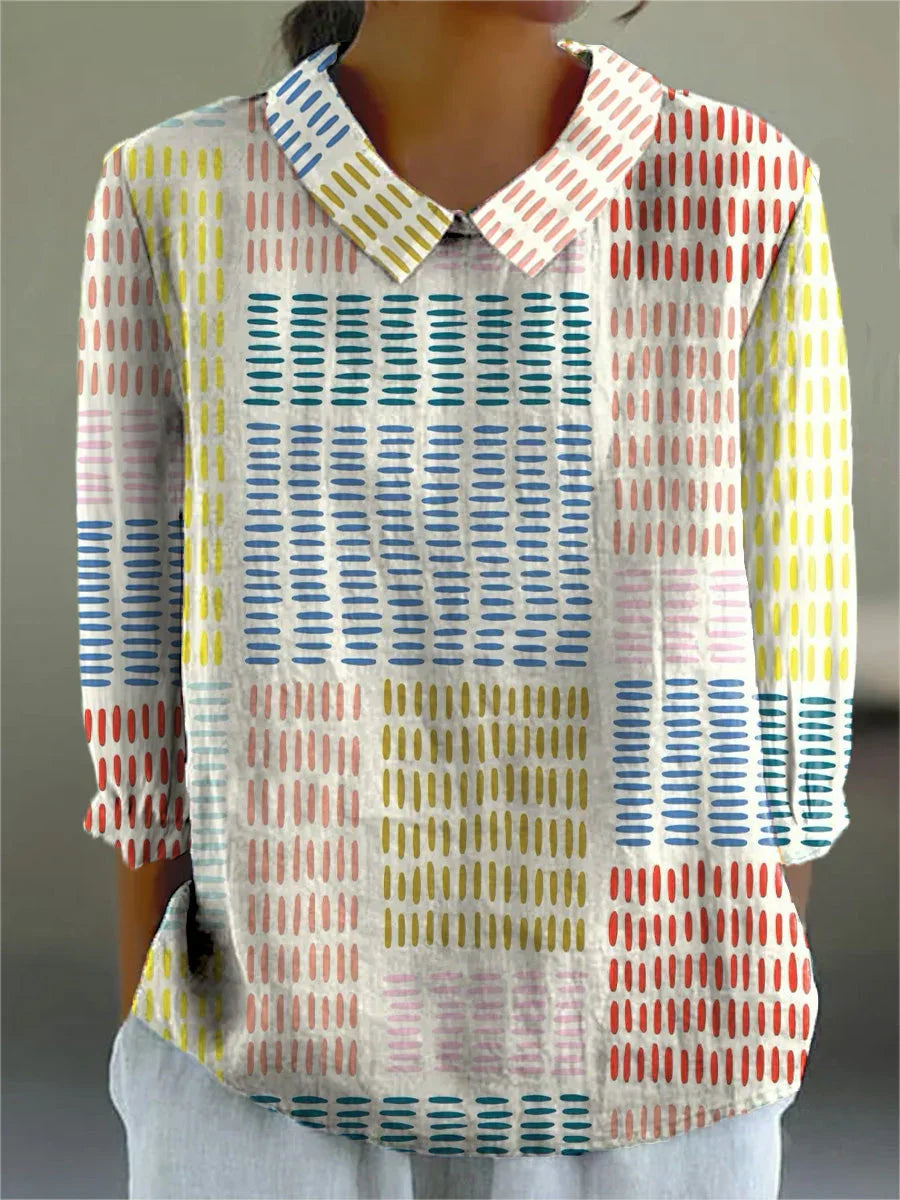 Daisy™ Colorblock Dash Blouse